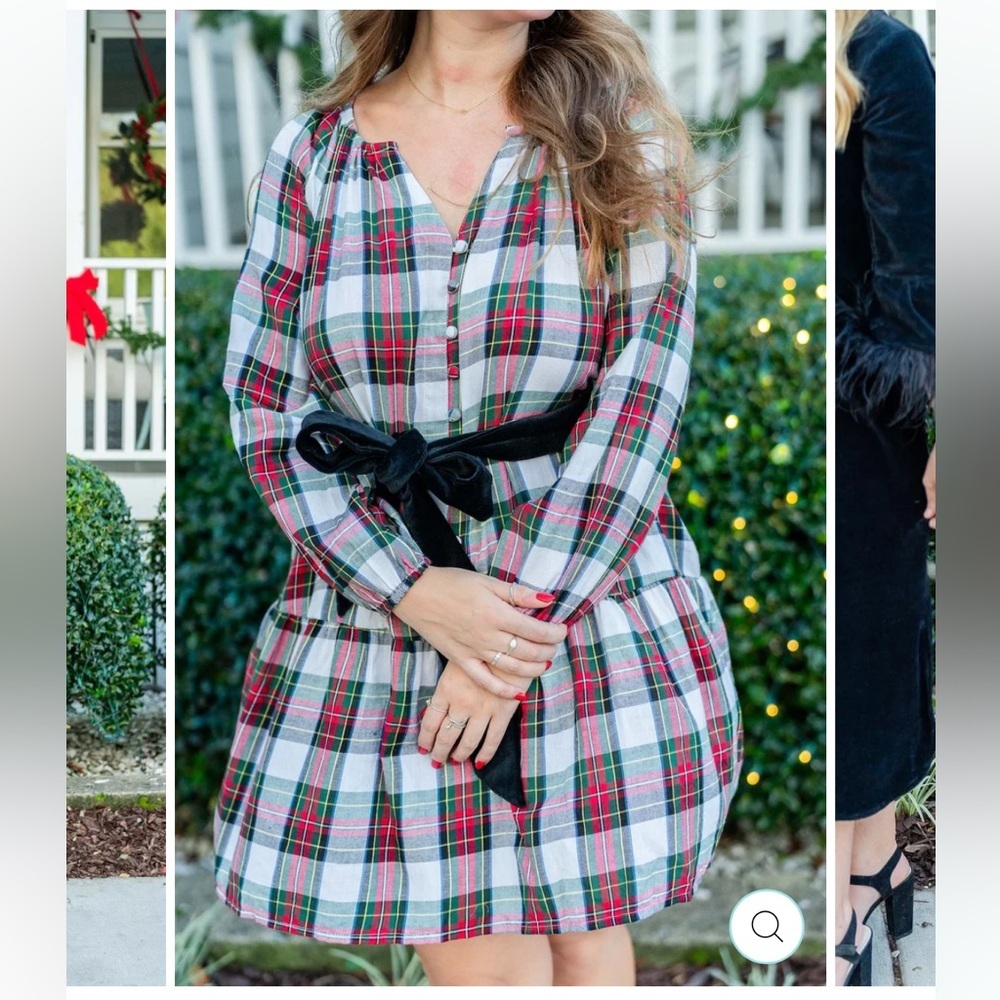 *NWT* VICTORIA DUNN ‘The Kit’ Tartan Dress